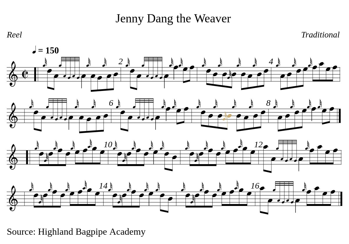 Jenny Dang the Weaver par Valentin