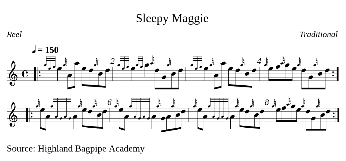 Sleepy Maggie par Valentin