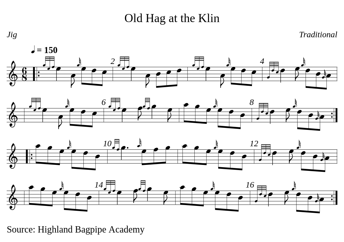 Old Hag at the Klin par Valentin