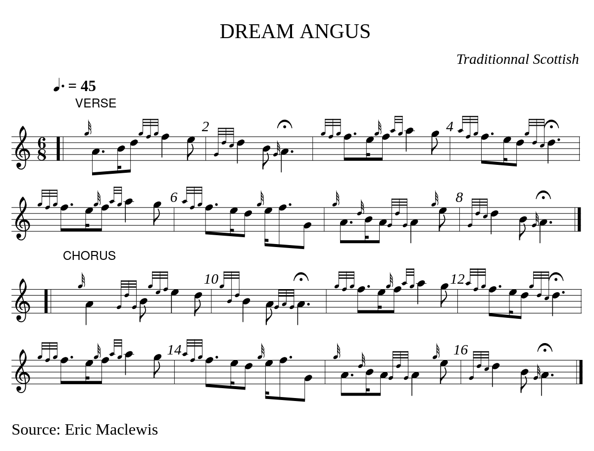 DREAM ANGUS par Valentin