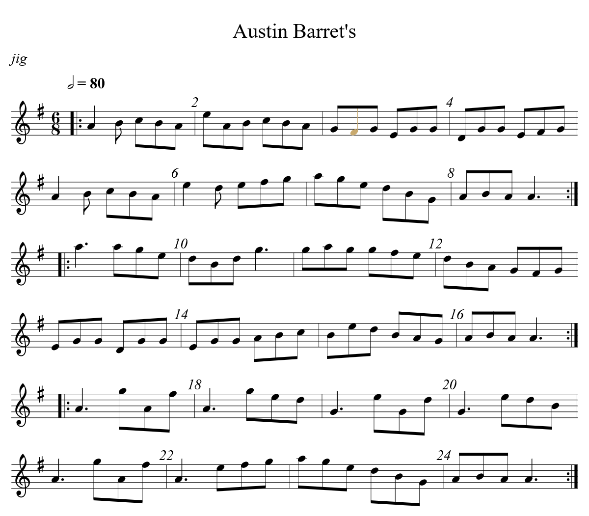 Austin Barret's par Julien