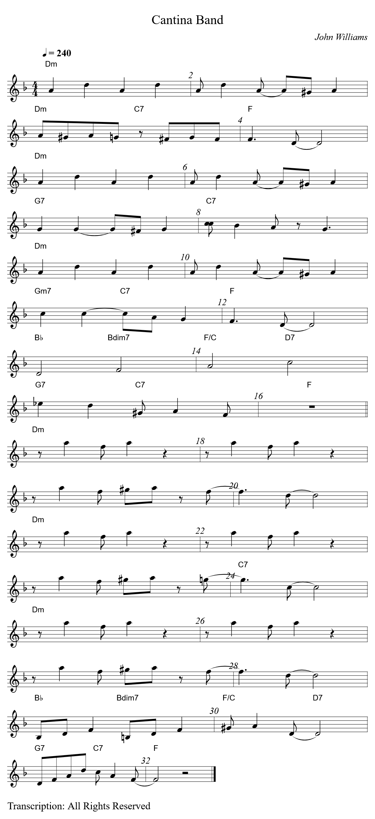 Cantina Band par Julien