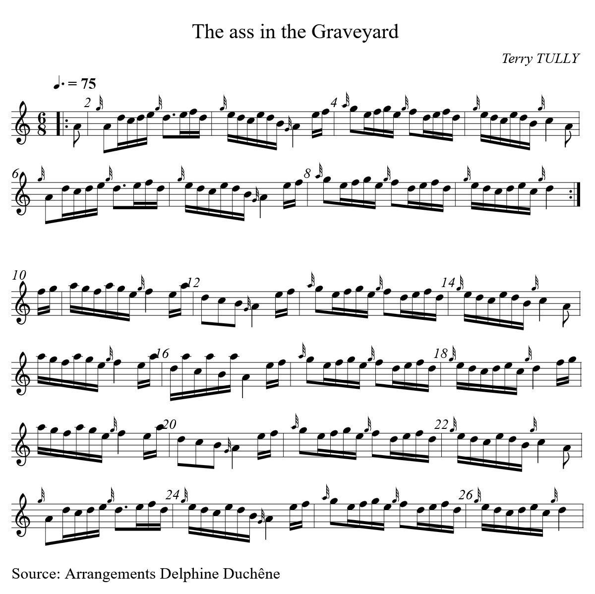 The ass in the Graveyard par Valentin
