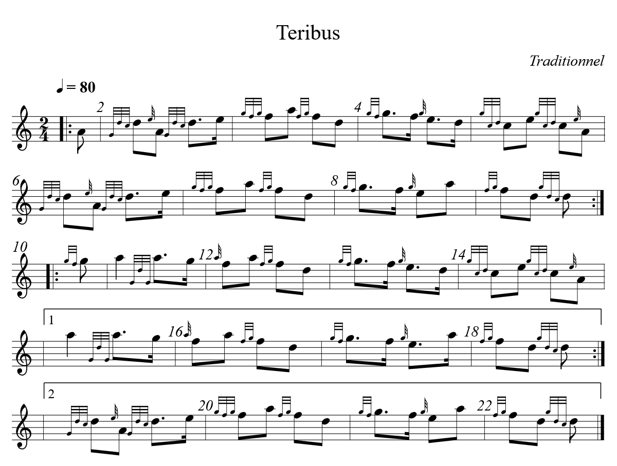 Teribus par Julien