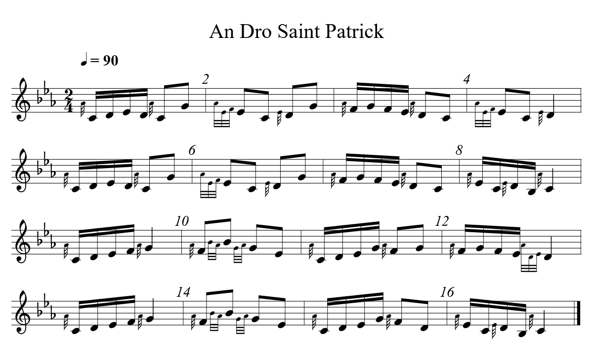 An Dro Saint Patrick par wiweli